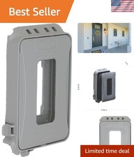Expandable Weatherproof Outlet Cover - 1-Gang Vertical/Horizontal Configuration