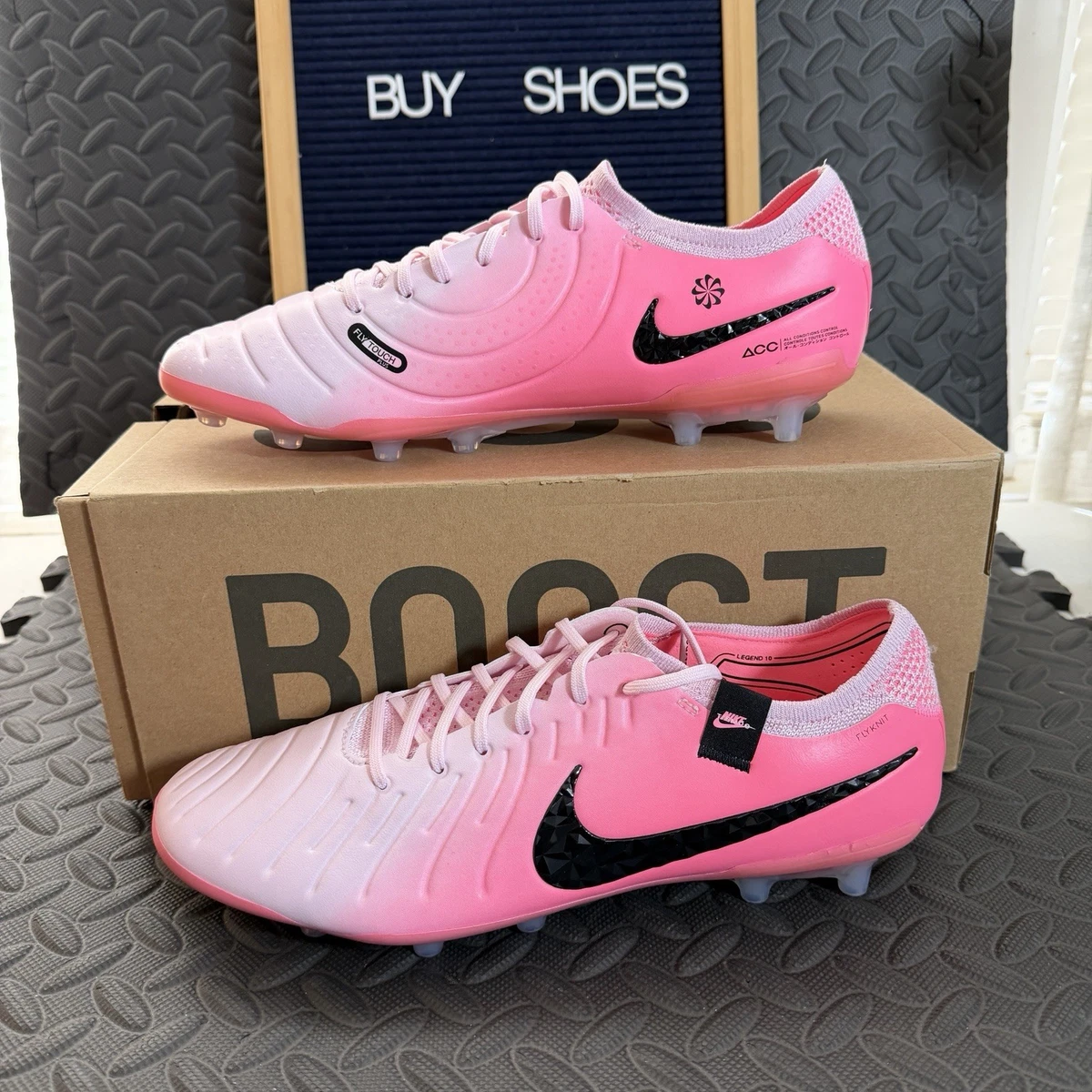 Nike Tiempo Legend 10 Elite AG-Pro Mad Brilliance Pink Men Size 10 / DV4330-601 Size 8 - Nike Tiempo Legend 10 Elite AG Mad Brilliance Pack  main image 2