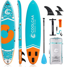 COOLCAA 354Cmx86Cmx15Cm Stand up Paddling Boa...