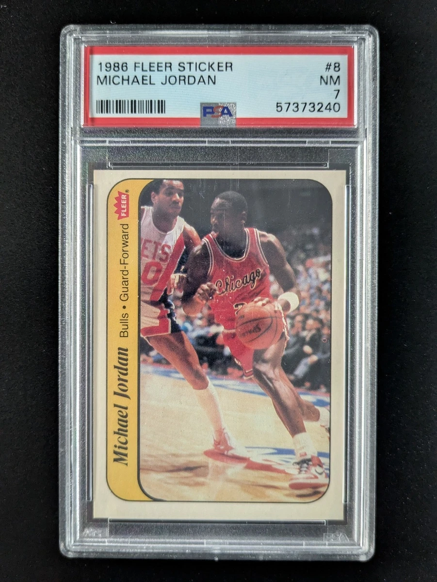 その他 86 87 fleer michael jordan!!! 1986-87 Fleer - Michael Jordan #8 - огромный выбор по лучшим ценам