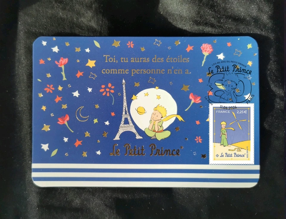 1 Carte maximum Pre-booking The Little Prince 80 years FRANCE (with envelope) - Imagen 1 de 1