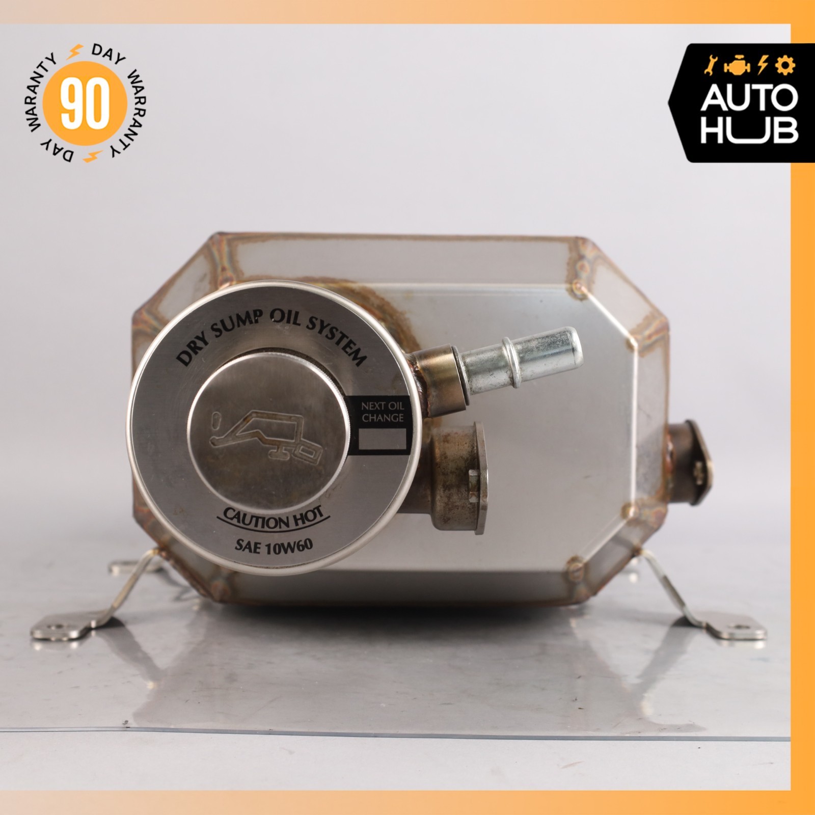 06-17 Aston Martin V8 Vantage Dry Sump Oil Tank Reservoir 9G336C702BE OEM 26k