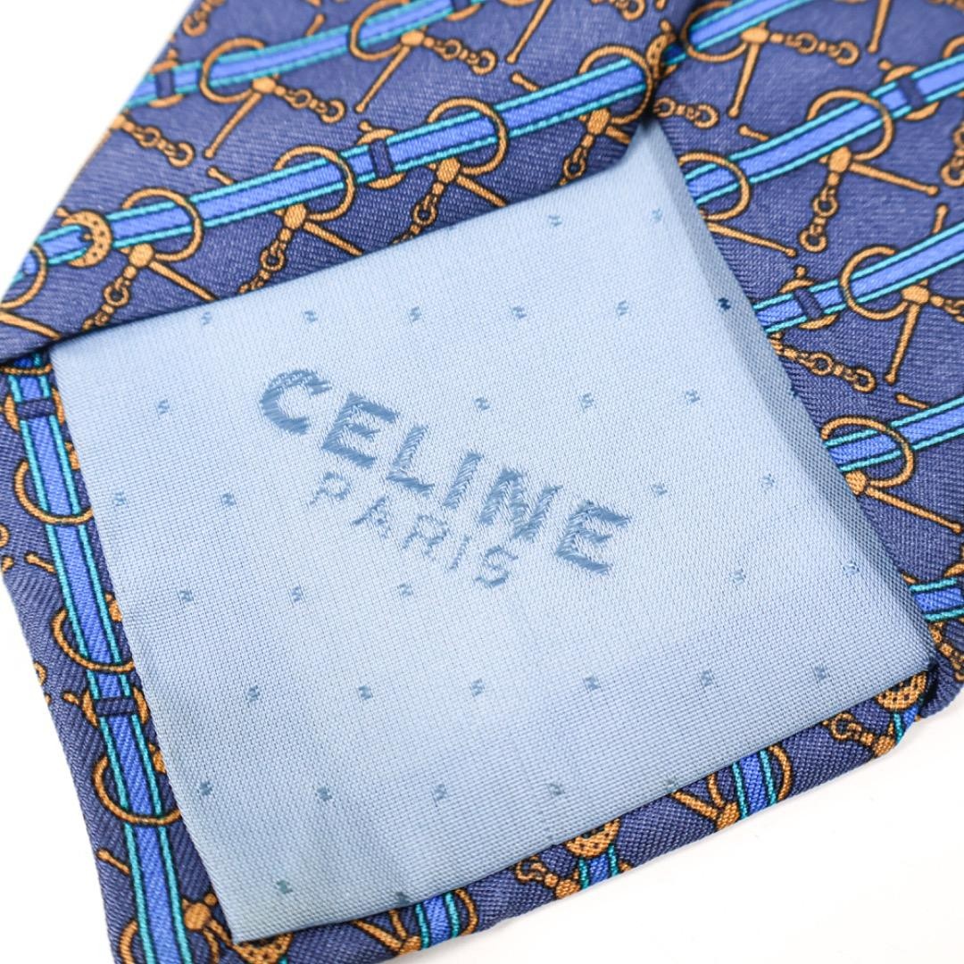 Valentino BALLY CELINE Tie Set - 3 Ties, Navy, Black, Beige, A Grade thumbnail 11