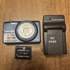 Samsung ST Series ST65 14.2MP Blue Digital Camera- TESTED