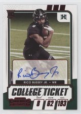 2021 Contenders Draft Picks College Game Ticket Red Rico Bussey Jr Auto 0x4v