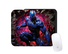 Black Panther Mouse Pad  Superhero Hero Desk Mat  Custom Action Gift