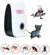 Ultrasonic Pest Insect Rodent Repeller Electronic Plug-In Mice Rat Cockroach Bug