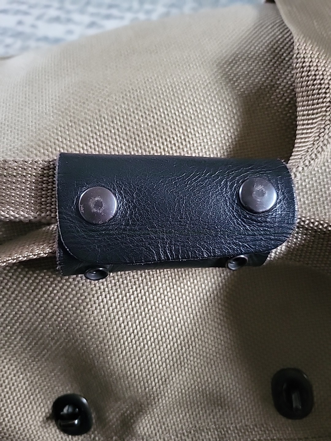 L. L. Bean  Heavy Canvas & Leather Duffle Travel Bag 