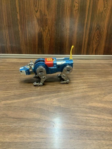 Vintage VOLTRON BLUE LION #4 Action Figure Die-cast Metal Y&K Bandai 1981