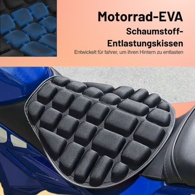 EVA Motorrad Sitzkissen  Sitz Sitzpolster Motorradkissen Anti-Rutsch Kissen