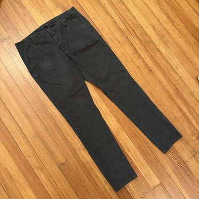 Men's DONDUP Made In Italy Chinos Cotton Slim-Fit Trousers Sz 34