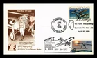 DR JIM STAMPS US COVER LINDBERGH FLIGHT 50TH ANNIVERSARY FDC COMBO DUAL CANCEL