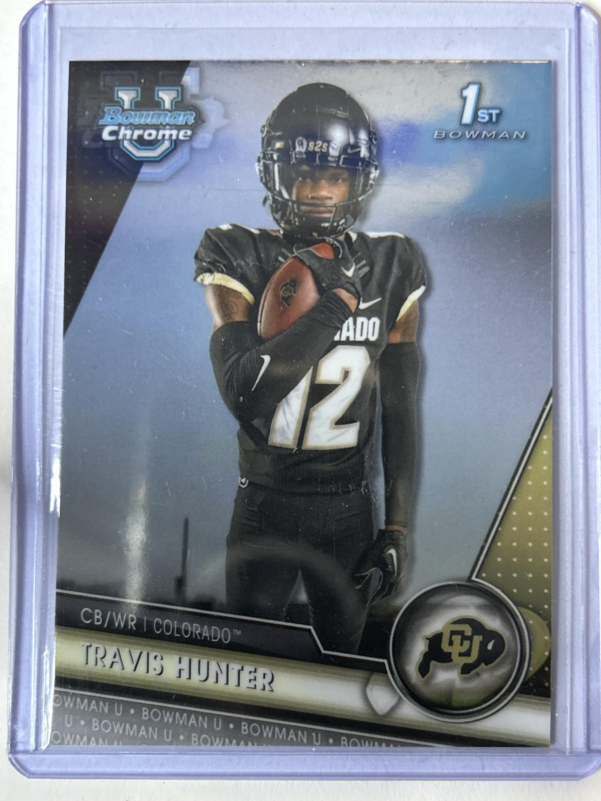 2023 Bowman University Chrome #36 Travis Hunter