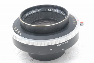 レンズ(単焦点) FUJINON SF f/5.6 250mm FUJI COPAL Fuji Fujinon SF 250mm f/5.6 f 5.6 w/Copal no,3 shutter *781305 | eBay