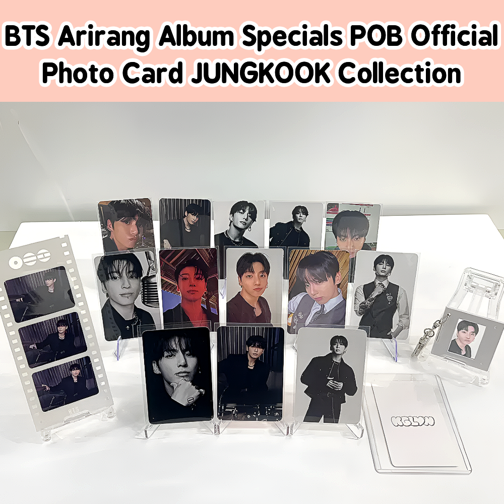 JUNGKOOK Collection] BTS ARIRANG Album POB Benefit Photocard