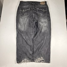 Baggy Southpole Denim Jeans Wide Leg Y2K Skater Vintage 44 Fits: 40 X 30 Black