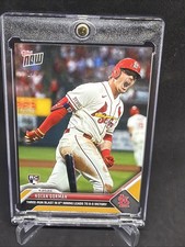 Marketplace image: 2023 Topps Nolan Gorman RC Gold 1/1 Superfractor #322