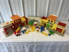 Vintage 70's Fisher Price Little People #997 Play Family VILLAGE 100% Com. w/Box