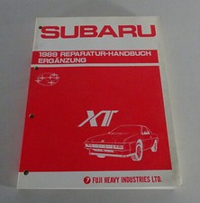 Manuale Officina Supplemento Subaru XT Stand 09/1988