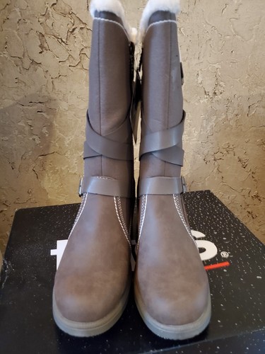 Totes Women's Diedre Brown Women's Winter Boots Size 10 M - BRAND NEW IN BOX - 第 11/18 張圖片