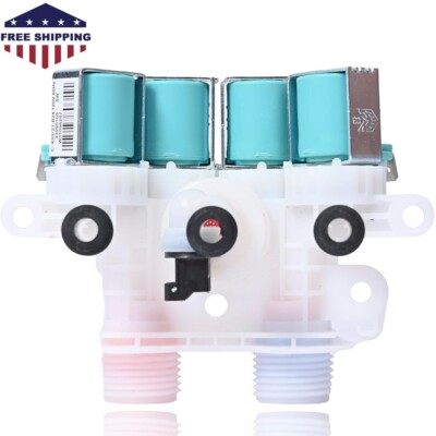#ad Washer Water Inlet Valve For Maytag MVWB865GW0 MVWB765FW3 MVWB835DC4 MVWB835DW4 $36.31