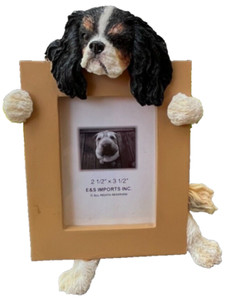 E&S IMPORTS INC.©️ ~ SPRINGER SPANIEL ~ TABLE TOP PHOTO FRAME ~ 2 1/2” x 3 1/2”
