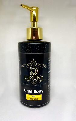 Light Body - Klärende & feuchtigkeitsspendende Körpermilch für hellen Teint 500ml