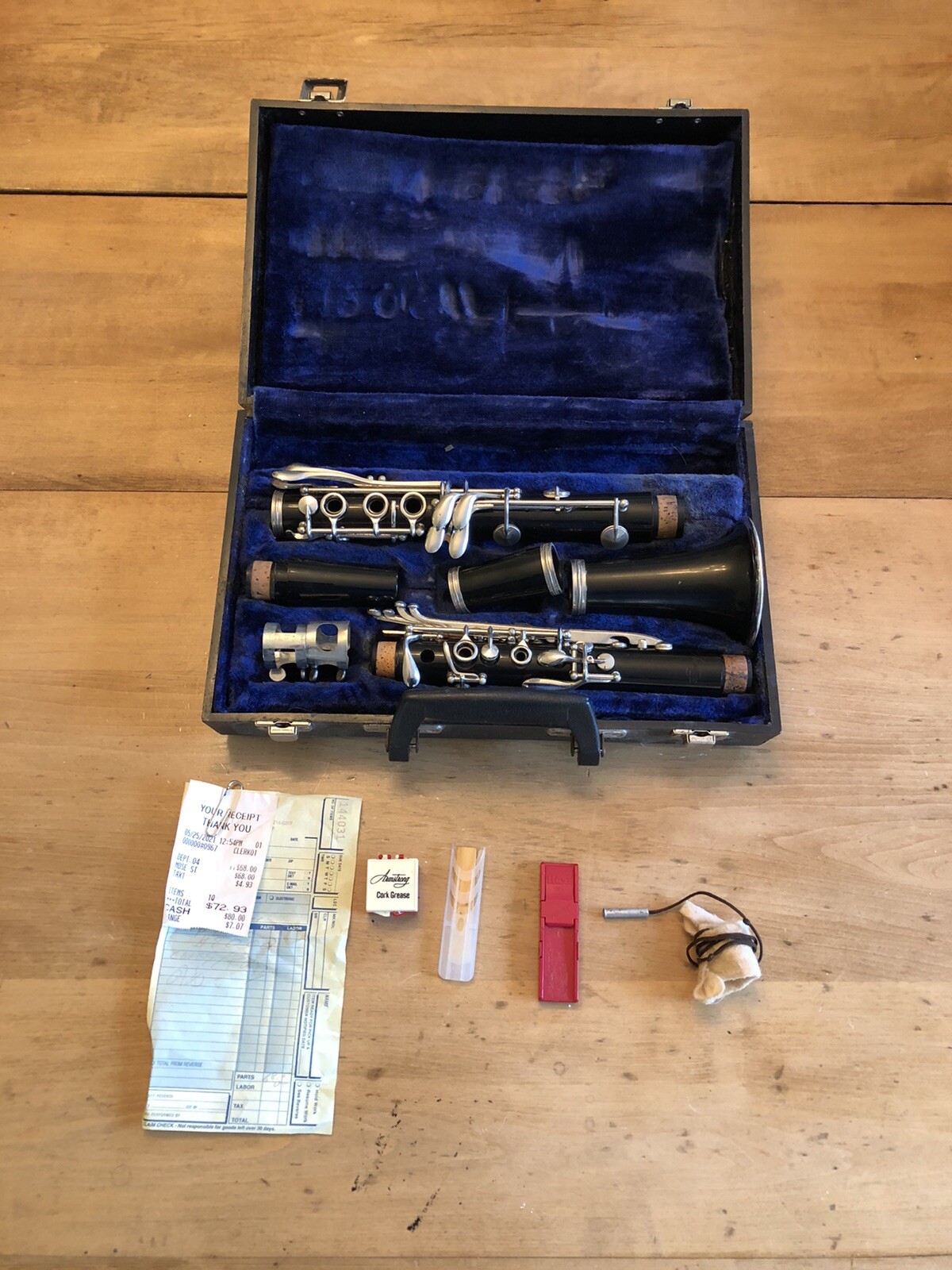 Armstrong 2843711 Clarinet, With Hard Case & Extras - Serviced