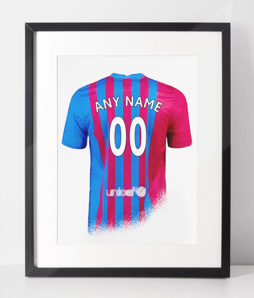 Barcelona personalised hot sale shirt