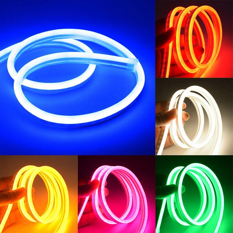 1M 2M 3M 5M 12V Flexible Sign Neon Lights Silicone Tube LED Strip Waterproof - Image 3 of 4