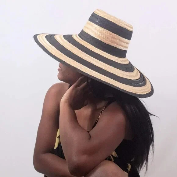 Janessa Leone The Eloise Janessa Leone Eloise Straw Hat. Size Large. | eBay main image 2