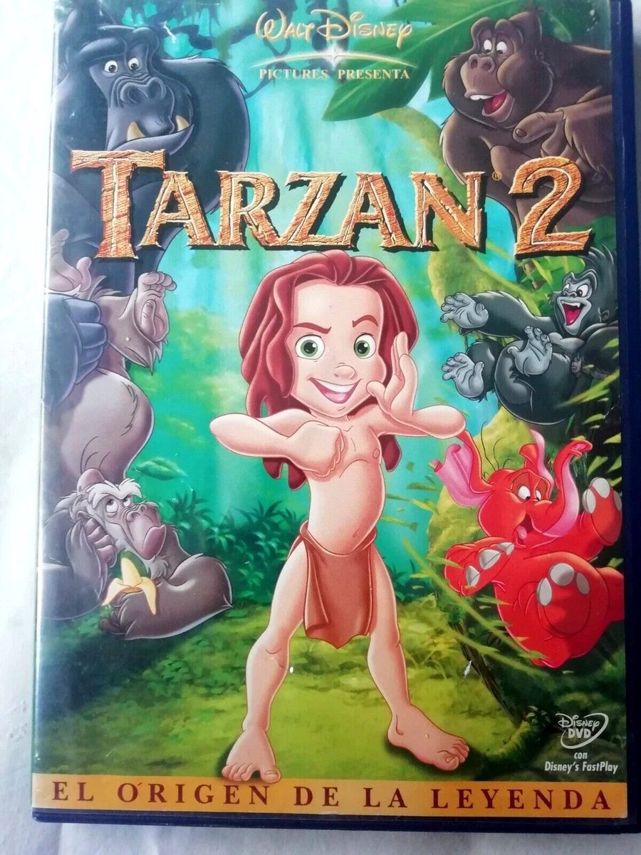 Tarzan 2 the Origin Legend Walt Disney - DVD + Extras Spanish English  Region 2 | eBay