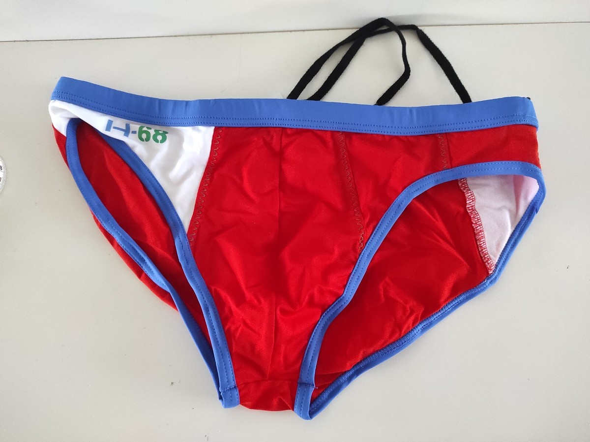 TOF Paris Slip de Bain Bikini Holidays Orange - Bleu