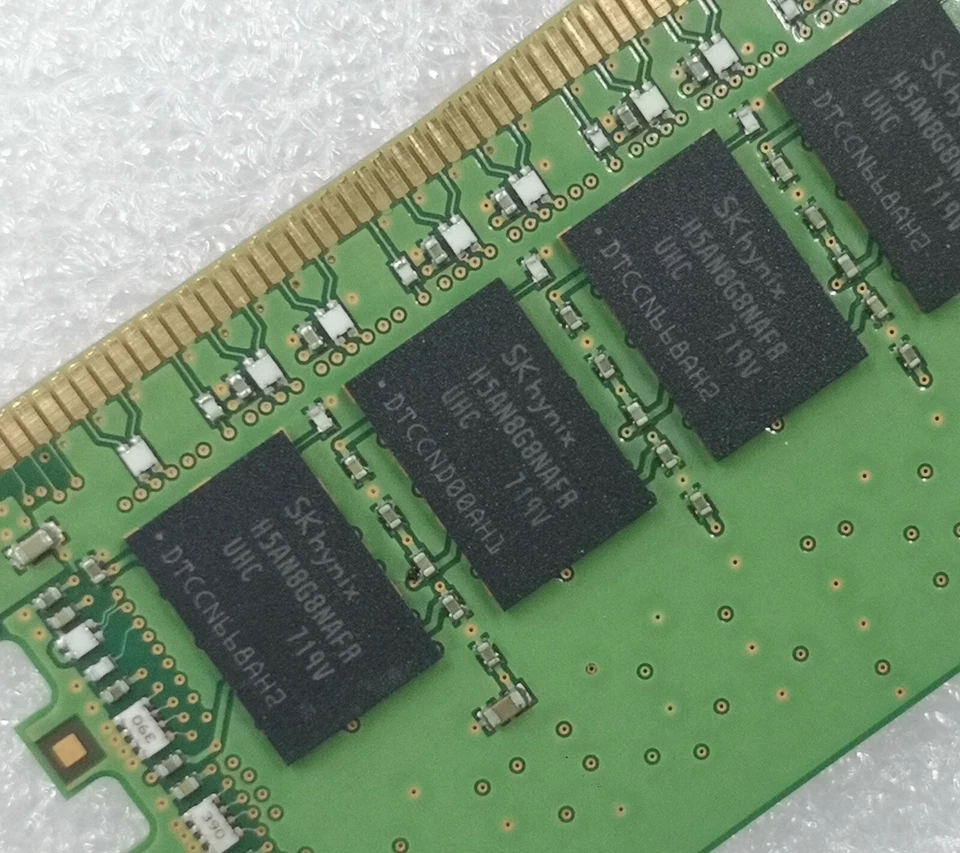 SK Hynix 8GB DDR4 2400 ECC UDIMM RAM 1Rx8 PC4-19200 HMA81GU7AFR8N-UH 288pin - image 4 of 4
