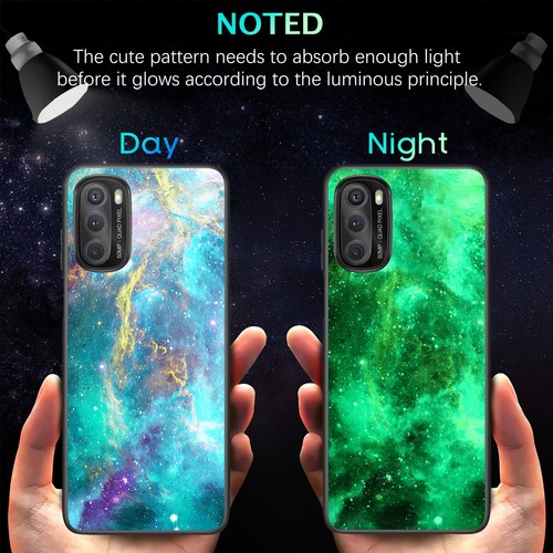 Custodia BENTOBEN Per Motorola Moto G Stylus 5G 2021 - Luminescente Al Buio - Antiurto Sottile