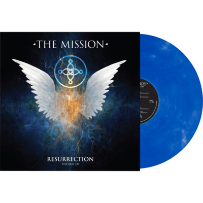 The Mission   Resurrection: The Best of (Blue Marble Vinyl)