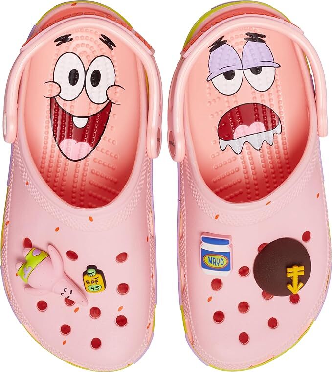 ！SALE！【新品未使用】crocs × Sponge Bobパトリック・スター Crocs Classic Clog SpongeBob SquarePants Patrick Star Men's
