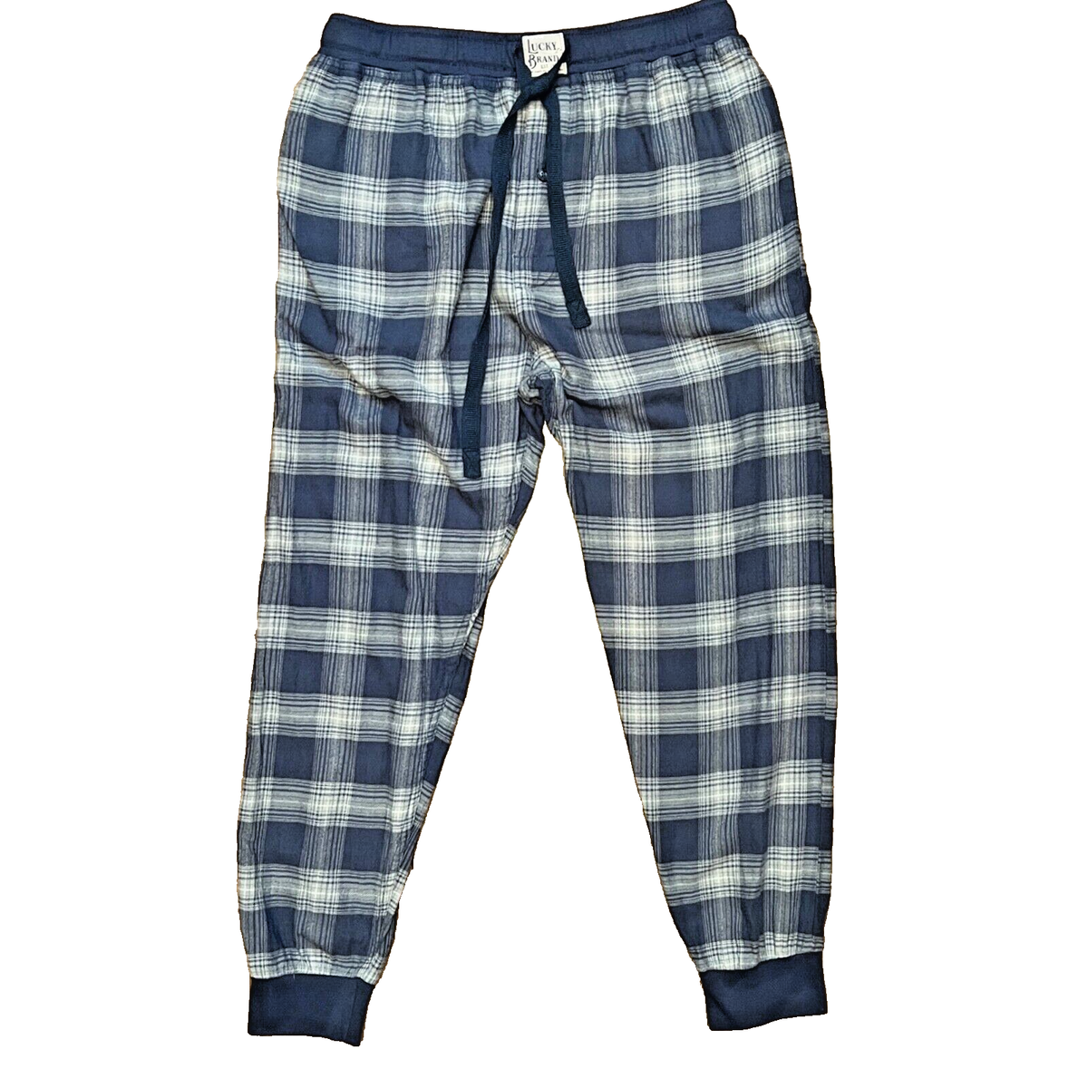 Plaid Flannel Pajamas Joggers Black Buffalo Plaid Mens Pajama