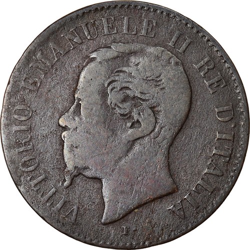 [#904683] Moneta, Italia, Vittorio Emanuele II, 2 Centesimi, 1867, Milan, MB, Ra - Foto 1 di 2