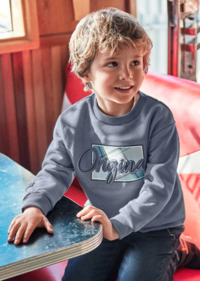 Mayoral Boys Sweater Sweatshirt lässig 4452 NEU Gr. 116 / 6 Y