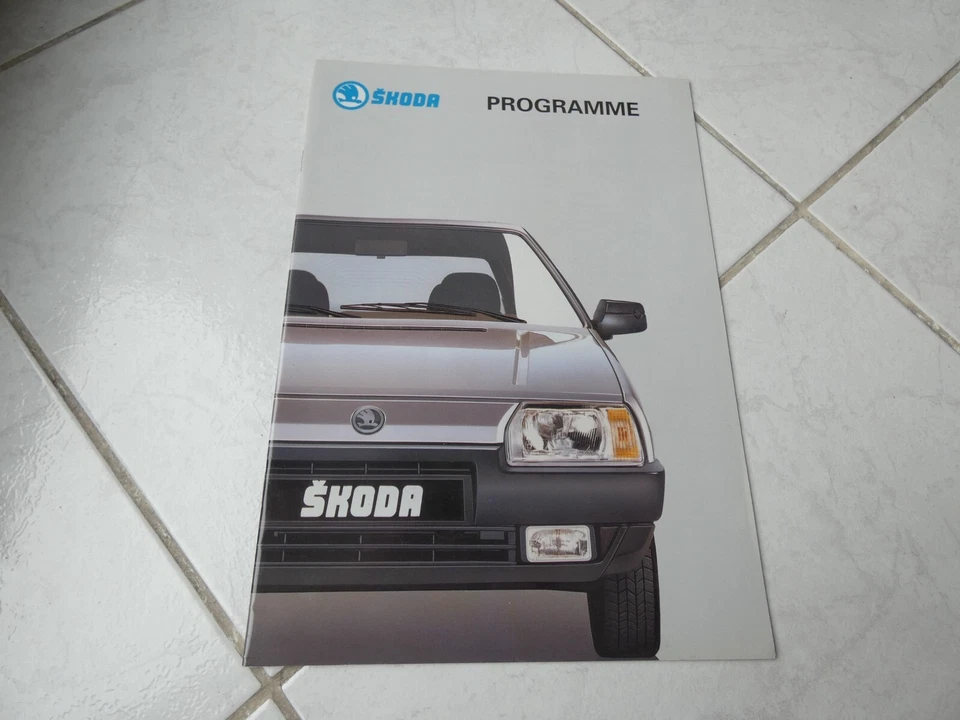 Skoda Favorit Forman Pick-up Programme brochure catalogue prospectus commercial - Bild 1 von 1