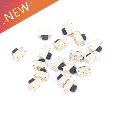 20Pcs Micro Switch 2x4x3.5MM Bracket Tact Switch Key Side Buttons Switch MP3/MP4