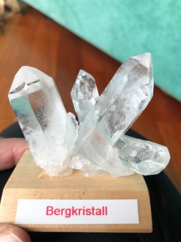 Bergkristall (Schweiz) / wunderschöner Sammelzustand - Bild 1 von 3