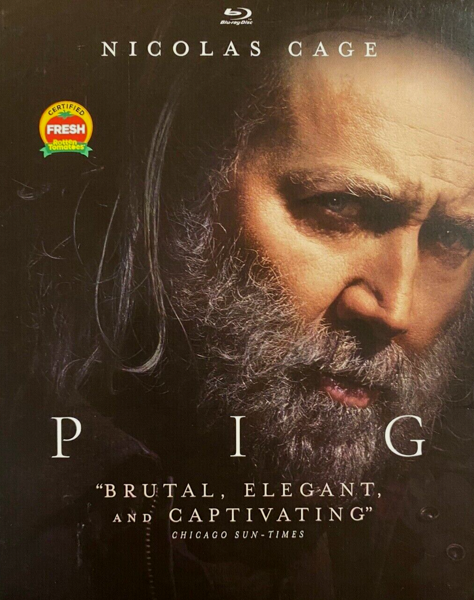 Pig (Blu-ray) BD -Nicolas Cage Movie- **NEW/SEALED** FREE