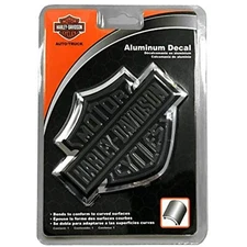 Chroma Graphics 41713 Aluminum Bendable Decal Harley-Davidson 4-3/8" x 3-1/2"