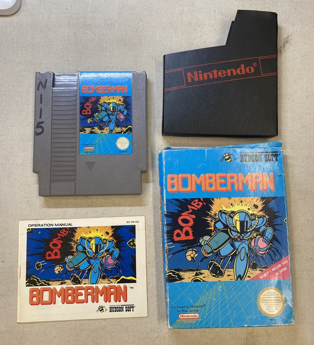 Bomberman nes In Box. Good Condition | eBay