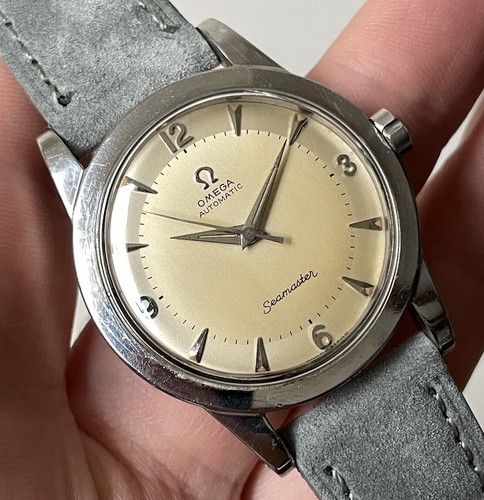 Vintage 1952 Omega Seamaster 2577-6 Gorgeous Dial - Picture 5 of 12
