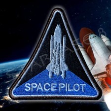 SPACE PILOT TEXTIL AUFN&Auml;HER PATCH