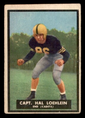 1951 Topps Magic Football #73 Capt. Hal Loehlein PR