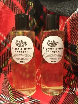 Nettle Shampoo From Caurnie Soaperie 190ml x 2 = 380ml Twinpack